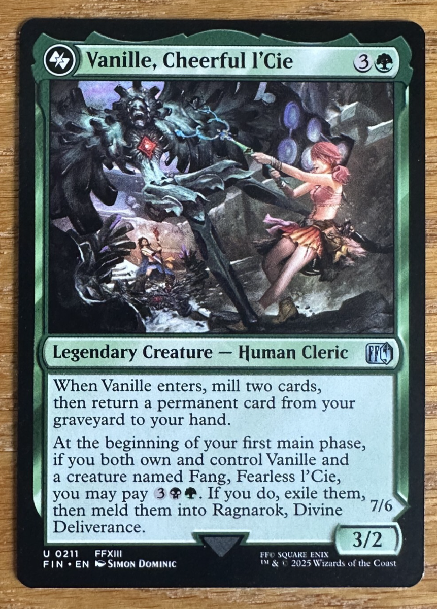 MTG Final Fantasy, Vanille, Cheerful I'Cie / Ragnarok, Divine