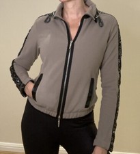 AIRFIELD Fleece  Sequinned Jacket UK Size 10 FR 38 / D 36 / IT 40 . New