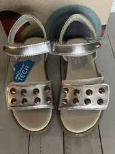 UMI Cloud Alvina Silver Toddler Girl Sandals US Size 9