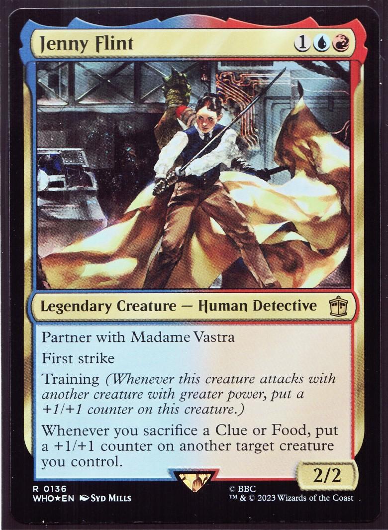 Jenny Flint - 136 Foil - MTG Doctor Who | eBay