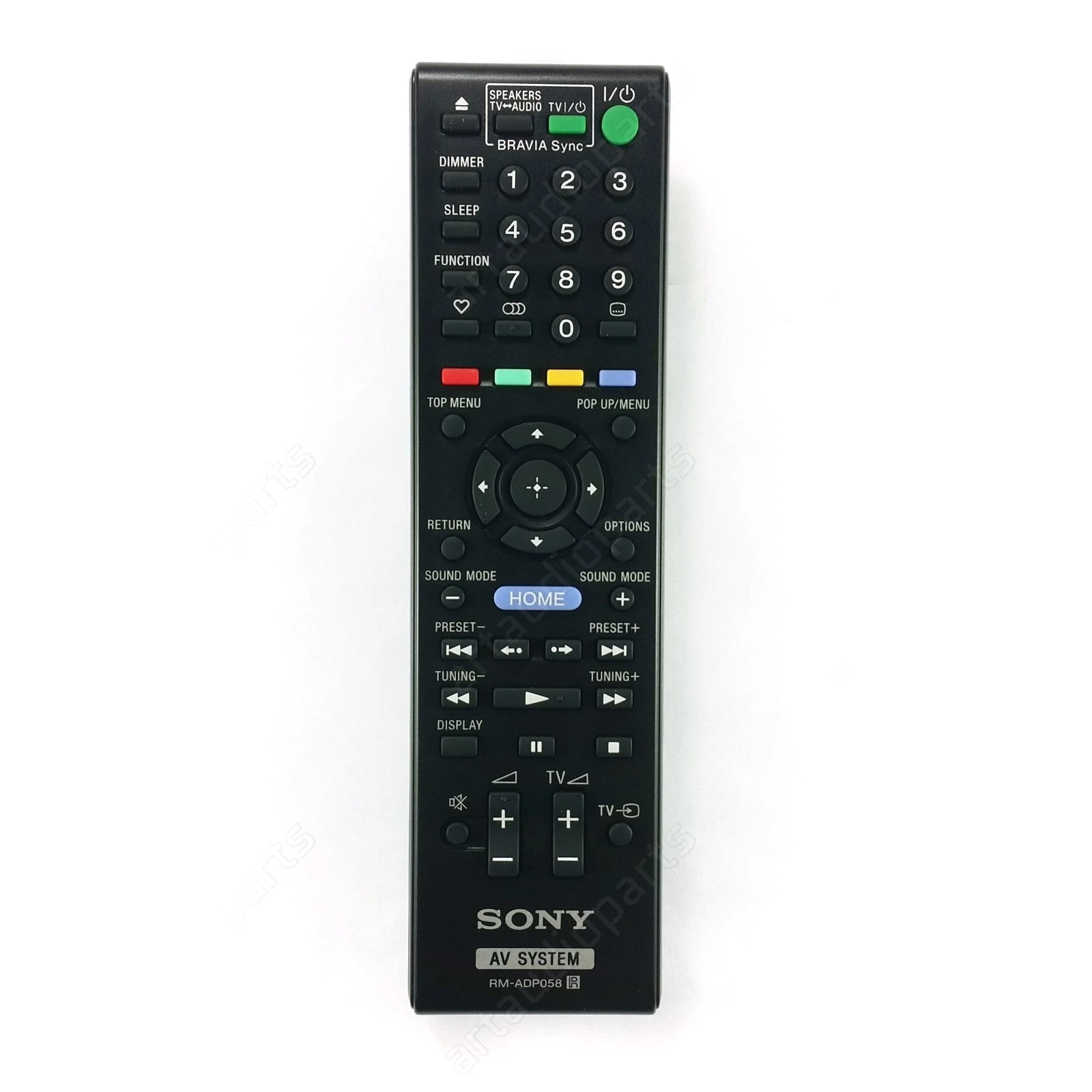 Genuine Remote Control RM-ADP058 for Sony BDV-E280 BDV-E380 BDV 