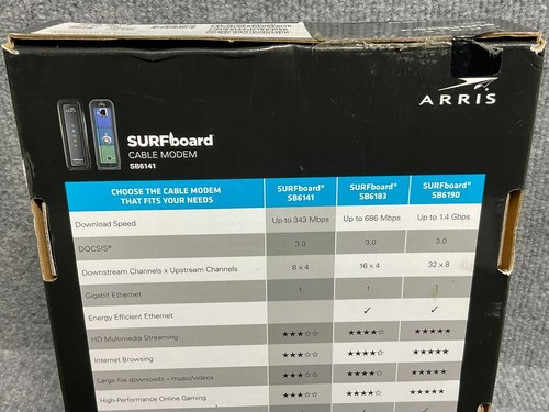 ARRIS SURFboard SB6141 🌐 DOCSIS 3.0 Cable Modem High-Speed Internet SB 6141 - 第 7/24 張圖片