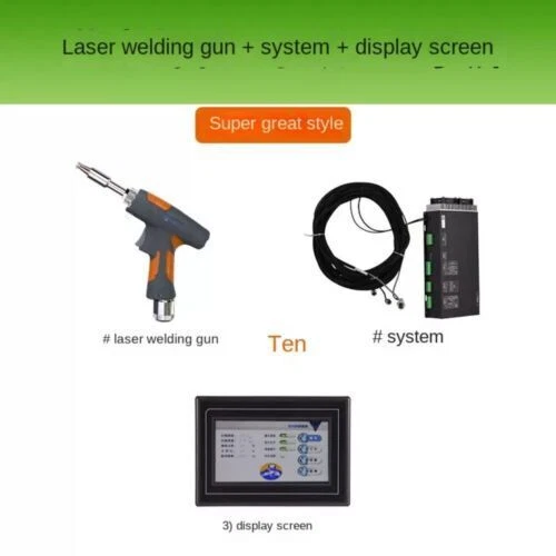 Zum Schneiden Schweißen Metall1064nm Faserlaser Schweißgerät Handlaser Schweißgerät - Bild 9 von 9