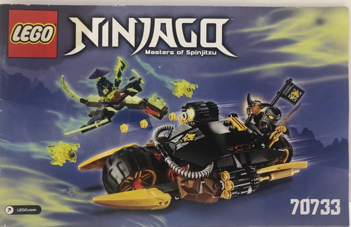 Lego ninjago hotsell cole's blaster bike