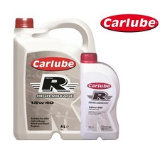 Carlube Triple R 15W-40 A3/A4 SN Oil High Mileage Petrol & Diesel Engines 5L