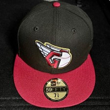 Cleveland Guardians NBA Crossover New Era 59FIFTY 2 Tone Fitted Hat Club 7 5/8