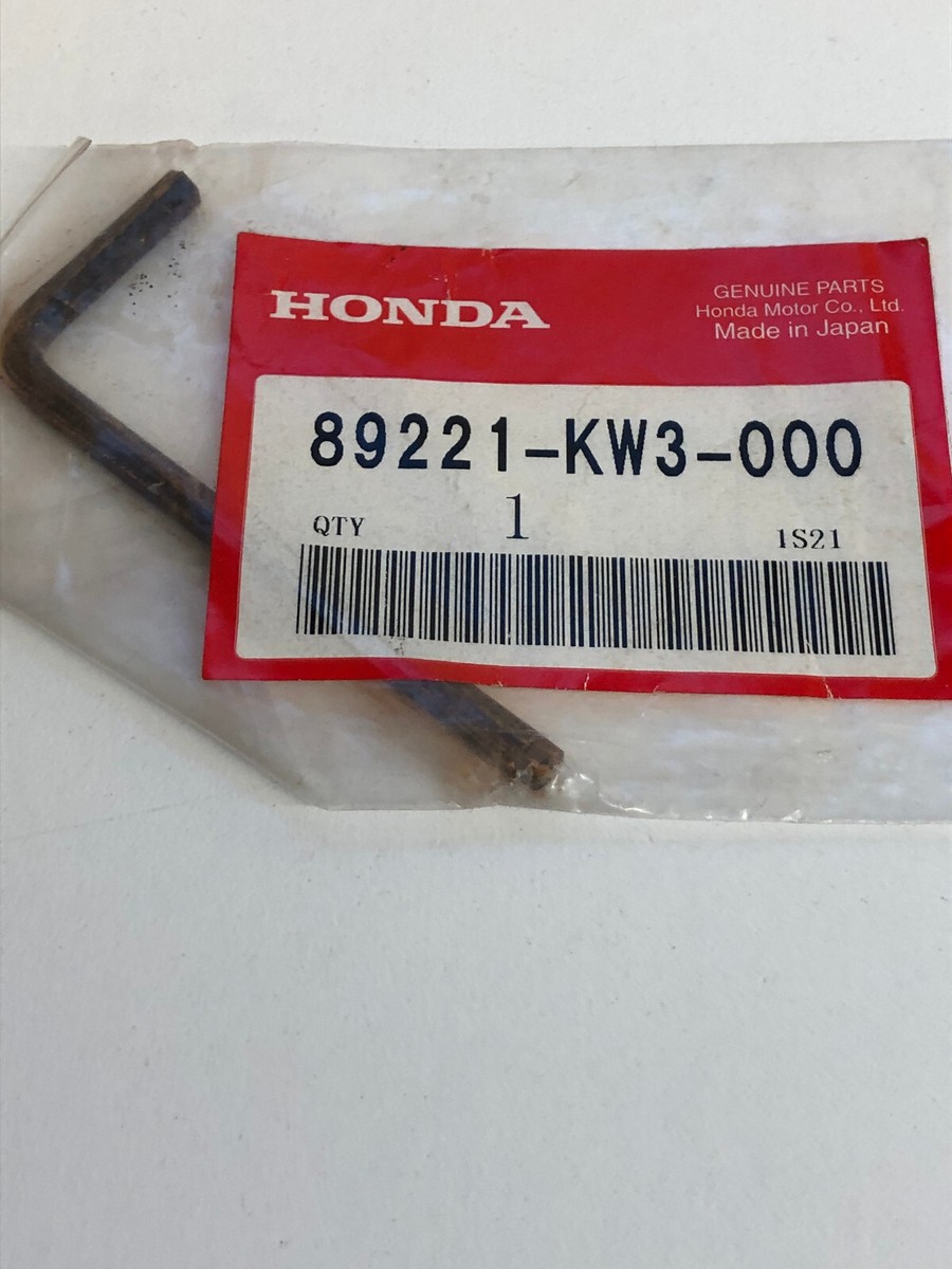 Genuine NOS Honda Original Motorcycle OEM P/N 89221-KW3-000 Hex