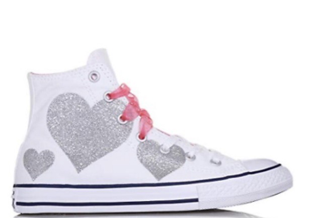 knee high converse pink