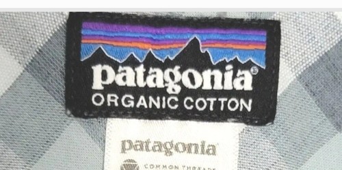 PATAGONIA Fezzman Shirt Short Sleeve Organic Cotton Plaid Blue-Green MEN XL - Picture 16 of 24