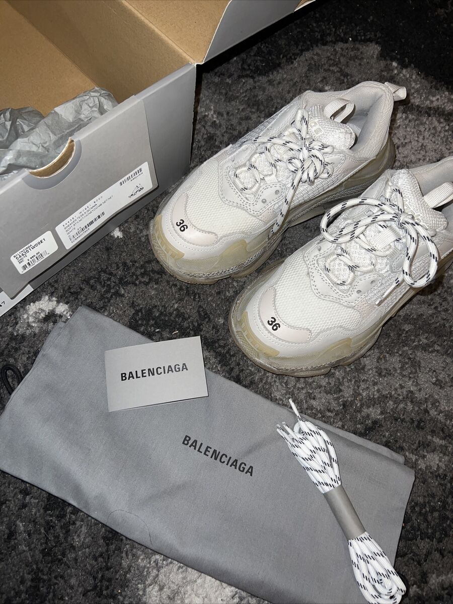 balenciaga Triple S White 36 | eBay balenciaga Triple S White 36 | eBay