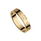 Ring Gucci Icon YBC073230001 SIZE M N T wedding new warranty Yellow Gold