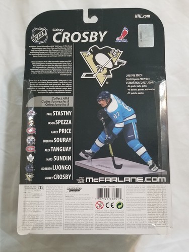 Plumas Sidney Crosby McFarlane SportsPicks NHL 2009 OLA 1 INVIERNO CLÁSICO NUEVO - Imagen 2 de 2
