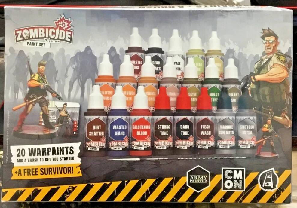 Zombicide 2nd Edition Paint Set