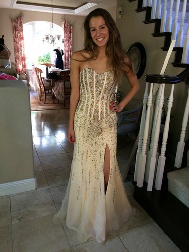 $698 NWT MAC DUGGAL PROM/PAGEANT/FORMAL 