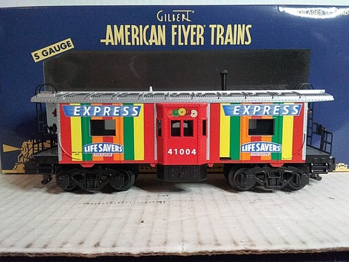 AMERICAN FLYER Cal-Stewart 7 Car Lifesavers Tank Car Set - Picture 20 of 21
