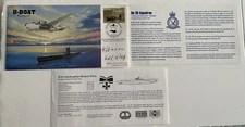 WW2 U-BOAT ENCOUNTER HELMUT WITTE KC SIGNED COVER FDC KNIGHTS CROSS  IRON CROSS