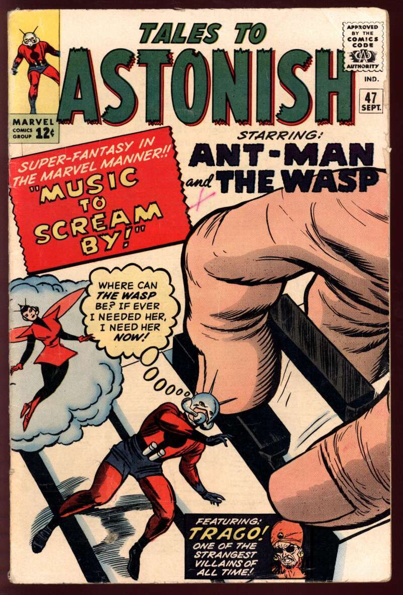 Tales to Astonish #47 (Marvel Comics September 1963) for sale