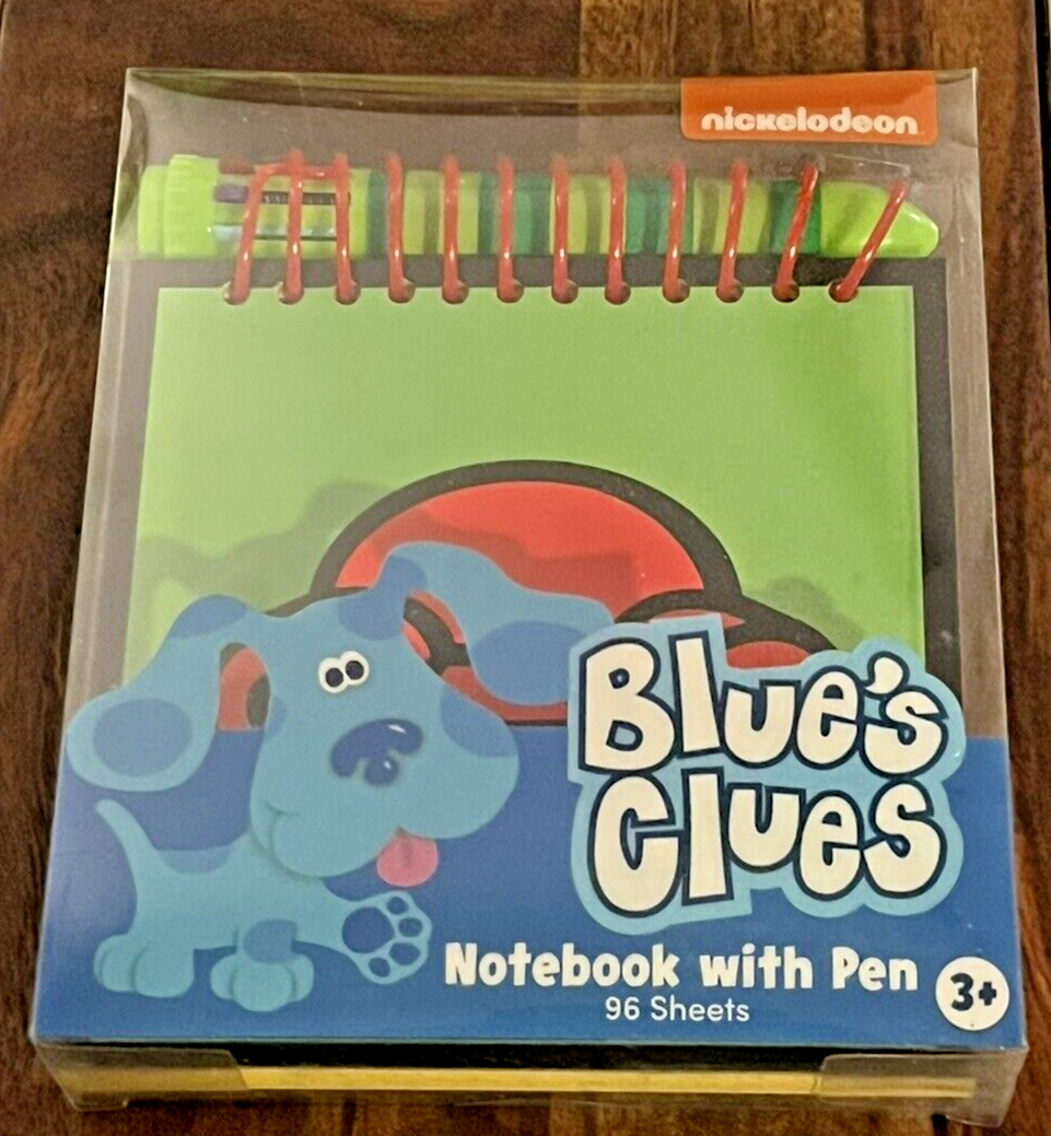 Blue Clues Notebooks From Ebay Handy Dandy Notebook Joe Blue's Clues