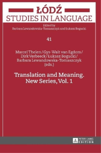 Thumbnail - Marcel Thelen Translation And Meaning (gebundene Ausgabe)