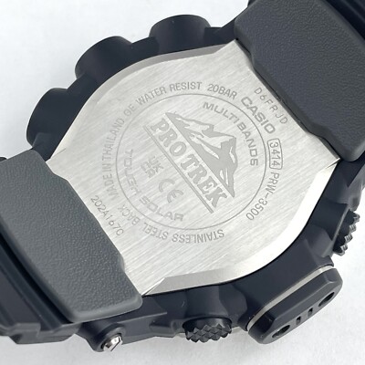 CASIO PROTREK PRW3500 Digital Watch Visibility Tested for sale