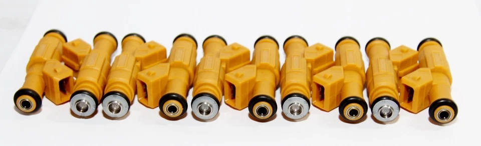 Injetores de combustível para 97-99Ford E-350Econoline/Club Wagon 6.8L V10 0280155710 1SET=10 - Imagem 3 de 3