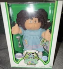 Cabbage Patch Kids 25th Anniversary Limited Edition Girl Baby Doll Brown Hair