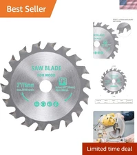 Versatile 3-Inch Circular Saw Blade - Ideal for Wood and Soft Metal Cutting