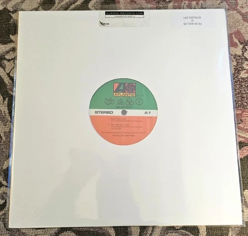 LED ZEPPELIN IV Classic Records 200 Gram 45 RPM one sided clarity SD 7208-A1