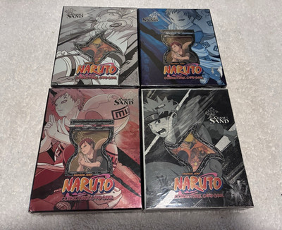 Bandai Naruto CCG Curse of Sand Starter Deck Set 4 Sealed 2006 English