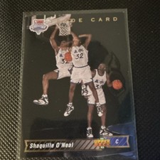 Upper Deck 1992-93 Shaquille O'Neal #1B Rookie Orlando Magic Basketball Card