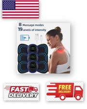 Electric Neck Massager EMS Muscle Massage Stimulator Low Frequency Instrument