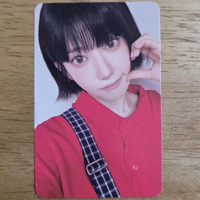 Sakura Official Photocard Le Sserafim 1st Single Album Spaghetti Genuine