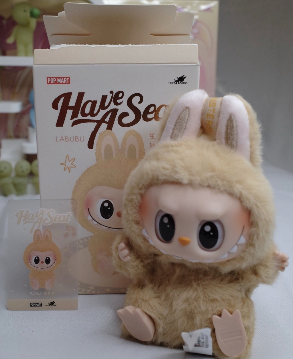 【正規品】LABUBU Have A Seat BABA POP NOW:THE MONSTERS - Have a Seat Vinyl Plush Blind Box