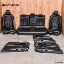 BMW 6 G32 Gran Tourismo Innenausstattung Leder Sport Sitze dakota schwarz