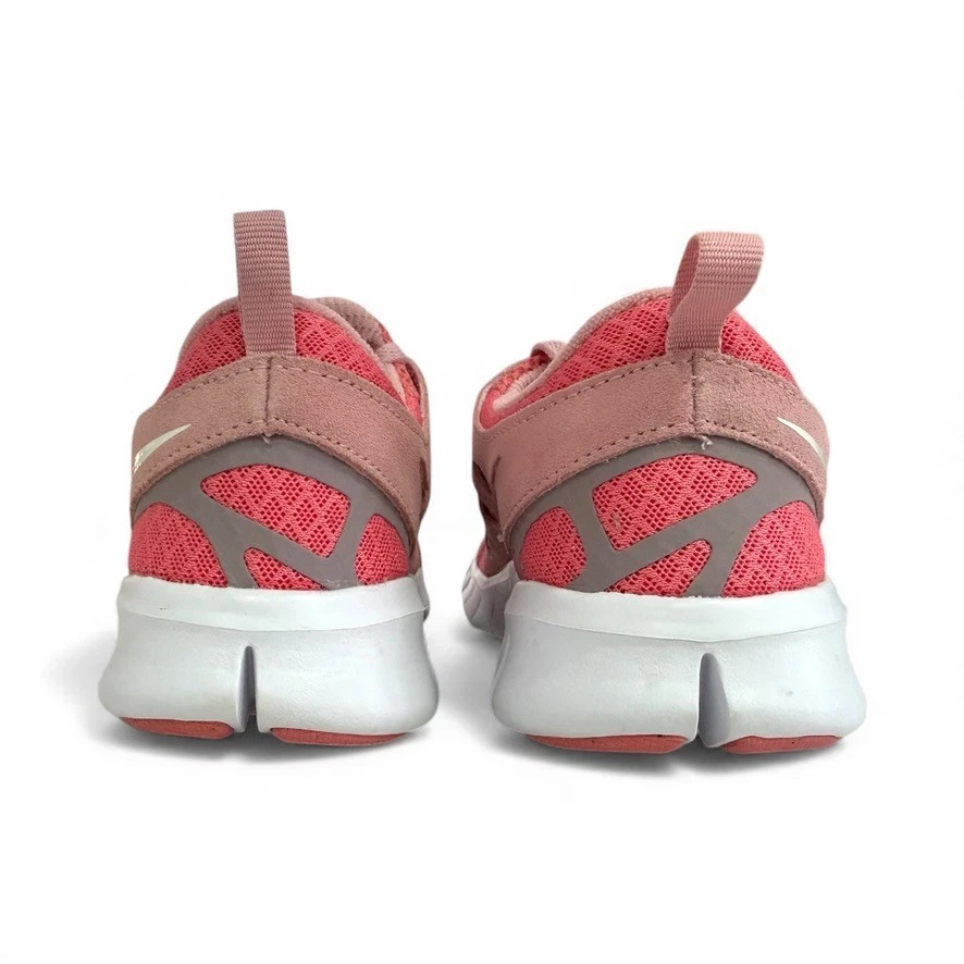 Zapatillas Nike Free Run 2 GS Talla 4.5Y DD0163-100 Rosa/Blanco Escuela Primaria Foto 4 de 4
