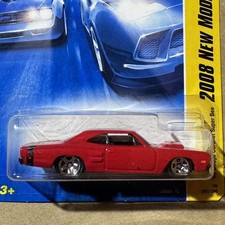 Hot Wheels 1969 '69 Dodge Coronet Super Bee - 2008 New Models Red 005/196