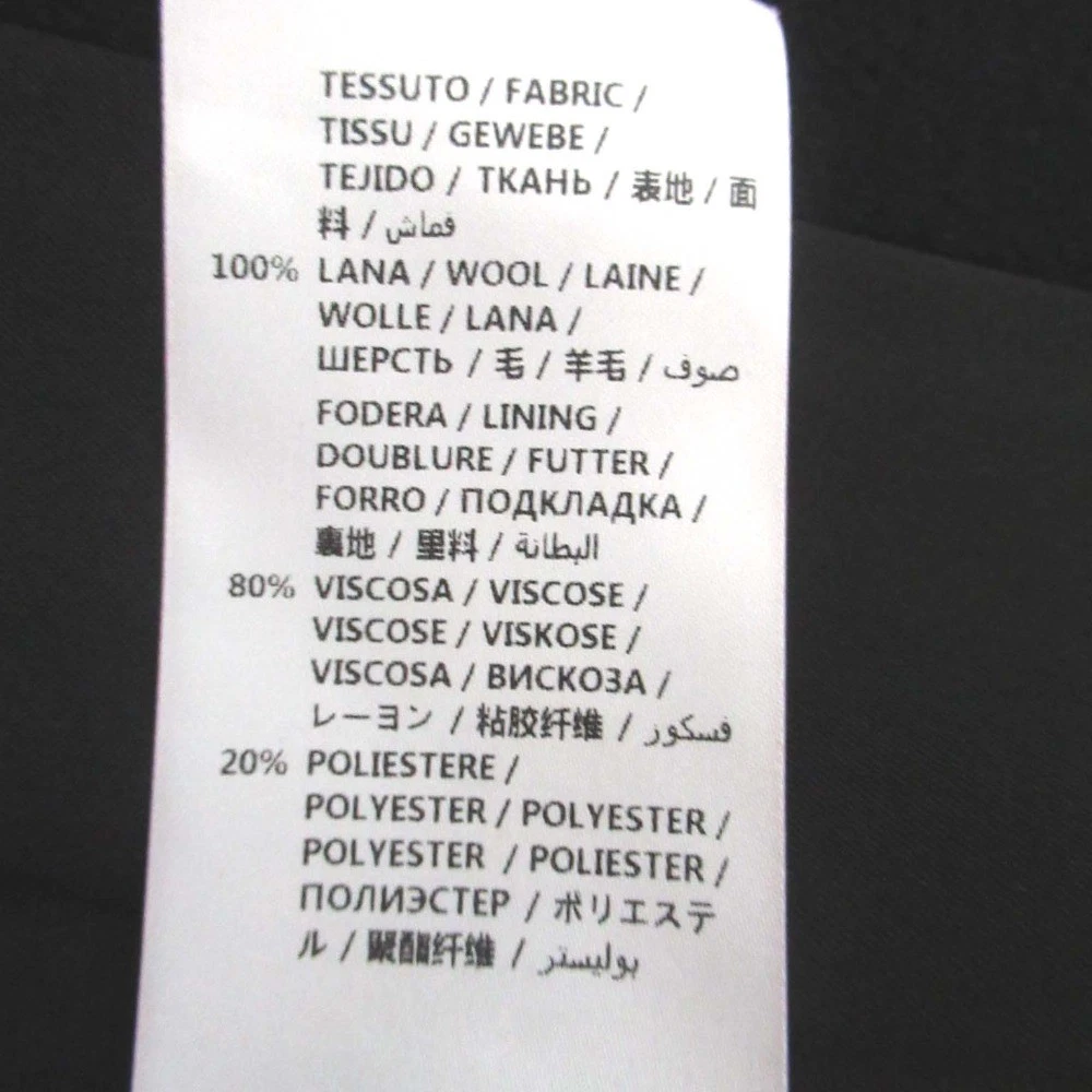 Cappotto Chester singolo lana Gucci taglia 36 nero r4_0714