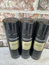 TRESemme Hair Spray Level 4 Extra Hold 3 Pack Gold PRO Lock TECH 11 oz Brand New