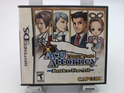 Phoenix Wright: Ace Attorney Justice for All (Nintendo DS, 2007) C.I.B.