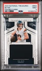 2024 PANINI NATIONAL TREASURES FRAMED FABRICS #BNX BO NIX ROOKIE RC 19/49 PSA 9