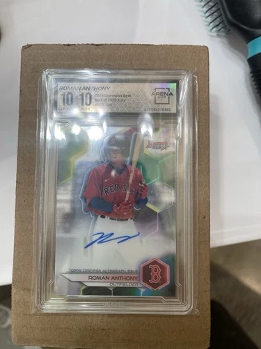 2023 Bowman's Best Of '23 Roman Anthony # B23-RAY Autograph Arena Club 10 PSA 10