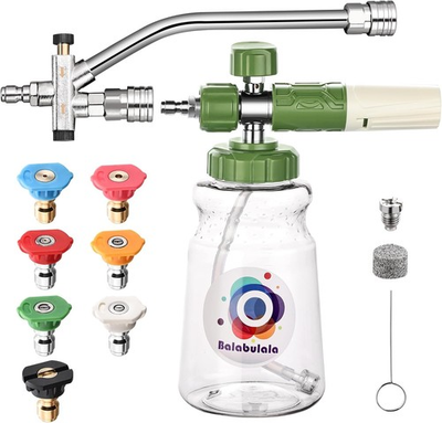 #ad Dual Connector Accessory with Pressure Washer Foam Cannon Pressure W $49.99