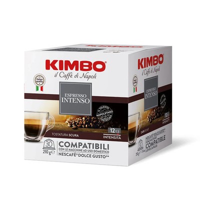 Kimbo Kaffeekapseln Kompatibel Nescafè  Dolce Gusto  Espresso Intenso 150-180 St