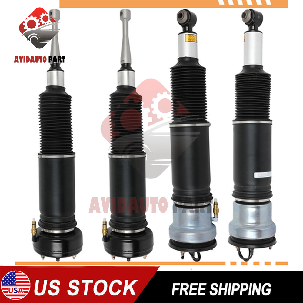 4Pcs Front Rear Air Suspension Struts For 2003-2016 Rolls Royce Phantom RR1 RR1N