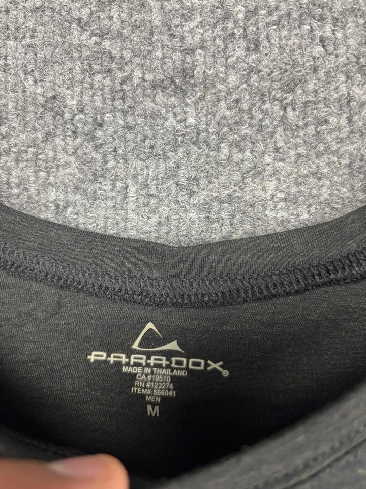 Camisa Paradox Para Hombre Manga Media Larga Mezcla Lana Merino Atlética Exterior Foto 2 de 4