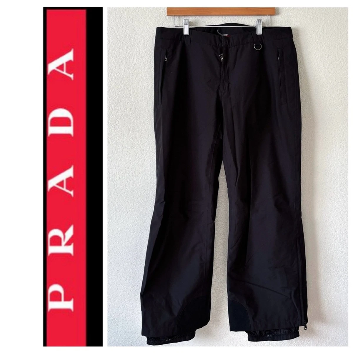PRADA Black Pants for Women for sale | eBay