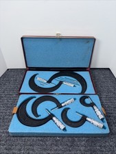 Central Tool Company Micrometer 11 Piece Set Red Case