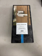 Baldwin Prestige Series Spyglass Privacy Lever Satin Nickel 353SPLSQR15 #8uh