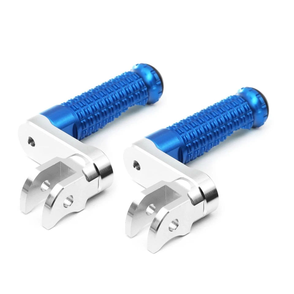 Clavijas de pie delanteras azules elevables MPRO 1,5 pulgadas para ZX-6R NINJA ZX-600 95-00 01 02 Foto 2 de 4