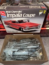 AMT Ertl 1958 Chevrolet Impala Coupe Model Kit 1/25 Scale 3-in-1